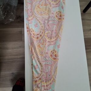 Paisley Print Women's Capris